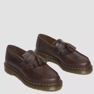 Dr. Martens Adrian Tassel Loafer - Dark Brown Size 6 LIKE NEW
